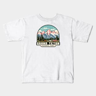 Grand Teton National Park Kids T-Shirt